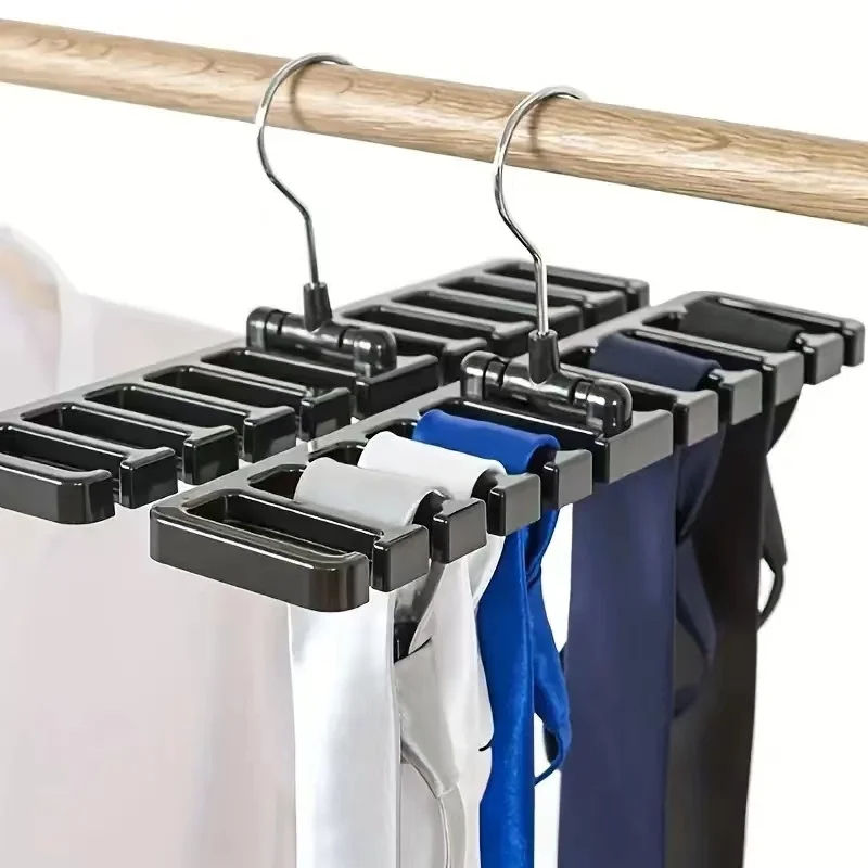 Rotatable Closet Racks Belt Rotating Organizer Rack for Closet Storage | Inspire Uplift