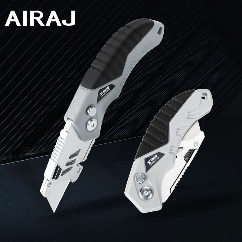 Multifunctional Utility Knife, Retractable Sharp Cut, Heavy Duty Steel, Break Blade for Electricians, Paper Cut Tool
