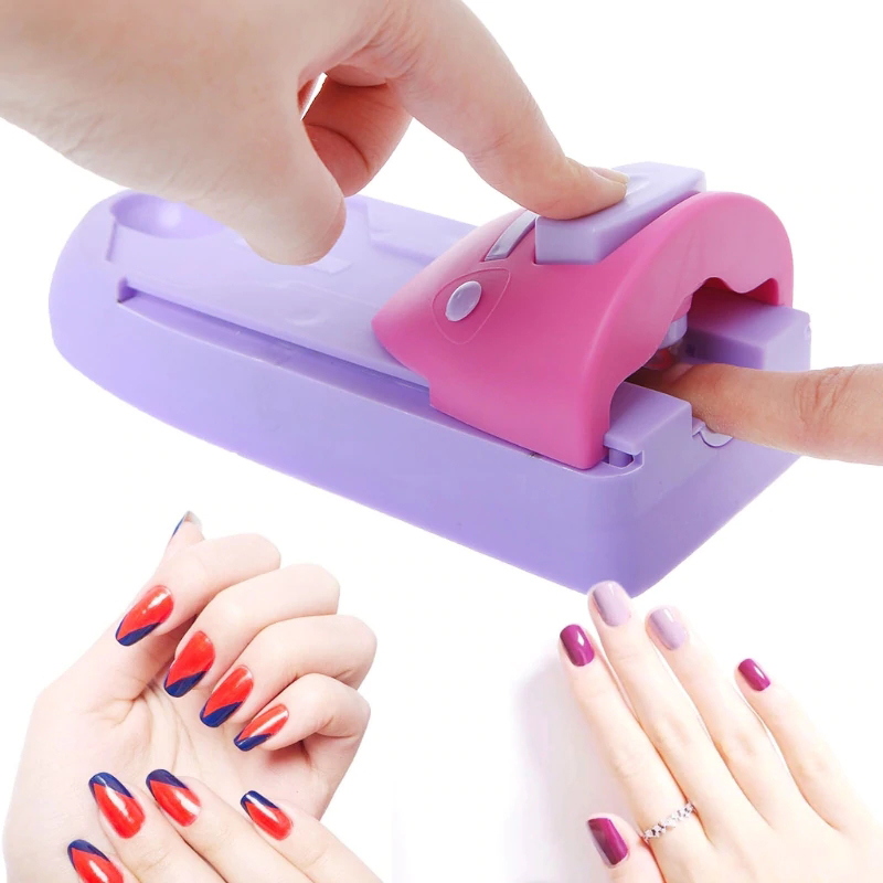 Nail Art Printer, Printing Manicure Machine with Metal Stamp Stamper, Nail Tool for Professional Nail Printing