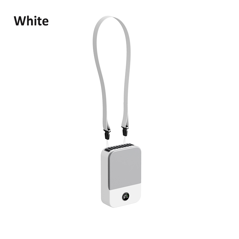 Waist Fan Portable Outdoor Mini Hanging Neck Fan, Gear Strong Wind, Bladeless USB Air Cooler