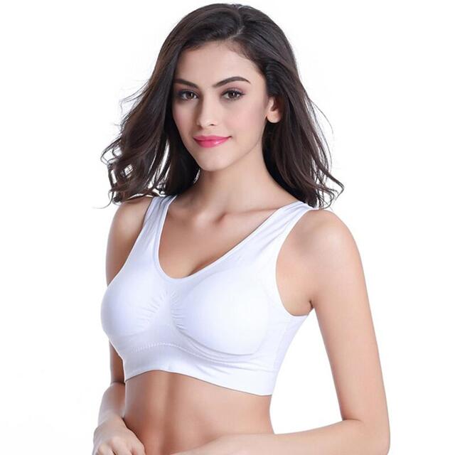 Thin Non-Underwire Bra, Zero Bondage Womens Underwear, Sports Yoga Wireless Vest, Seamless Adjustable Brassiere
