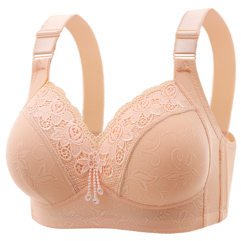 Womens Lace Bra, Ultra-Thin Bralette, Deep V Bra, Sexy Lingerie Tops, Plus Size Moms Underwear, Active Bra for Everyday