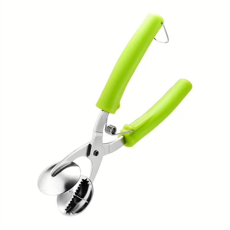 Chestnuts Opener Clip Nut Cracker, Stainless Steel Blade, Walnut Cracker Sheller for Kitchen Use, Metal Walnuts Pliers