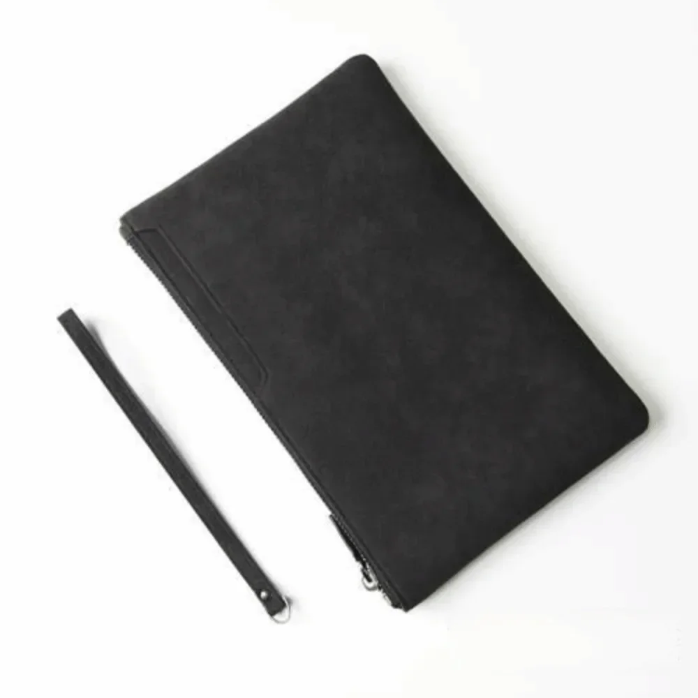 Men's Business Clutch Bag, PU Leather Wallet, Casual Phone Bag, Handheld Wallet, Soft Surface Coin Purse, Casual Handbag
