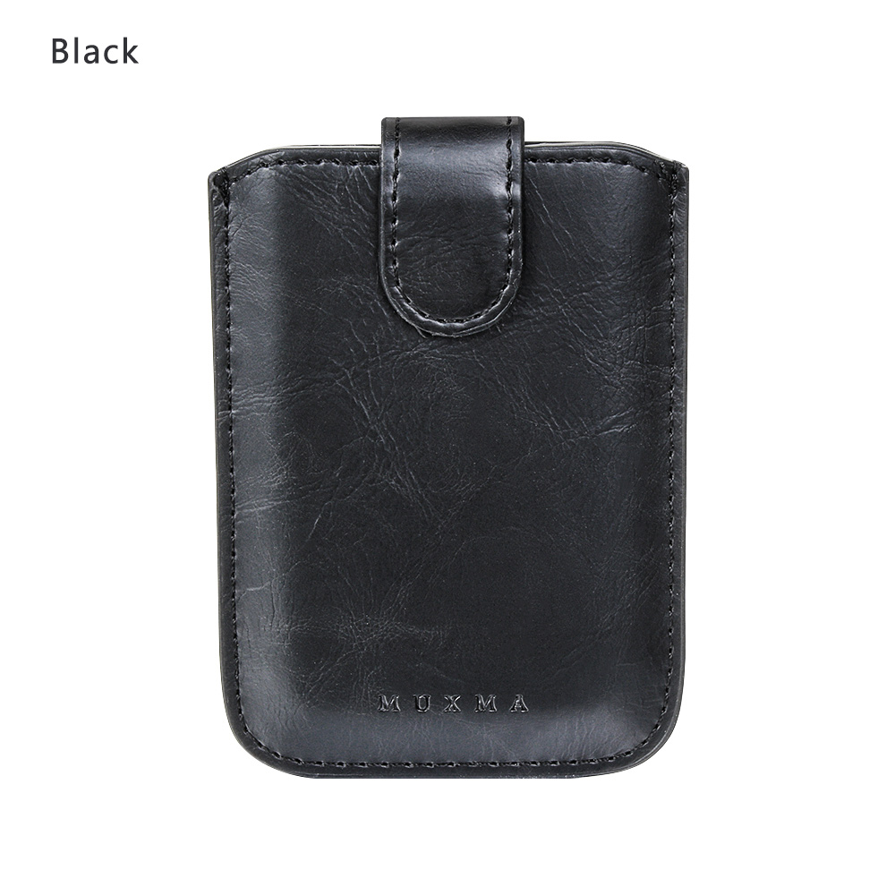 Universal Phone Card Holder with 5 Card Pockets, PU Leather Wallet for Men and Women