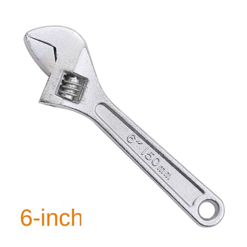 Multifunction Mini Wrench Quick Metal Repair Tool Portable Hand Tool Jaw Spanner with Chain, Universal Adjustable Wrench