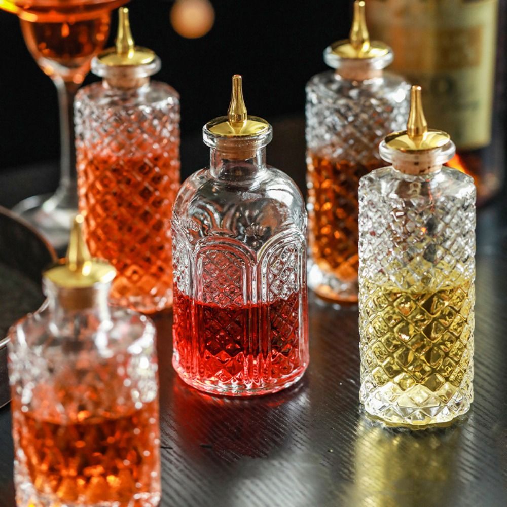 Vintage Bitters Bottle for Home Bar | Inspire Uplift