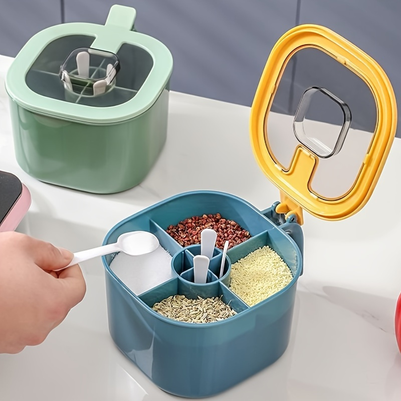 Seasoning Box Stackable Large Capacity Seasoning Box with Lid | Inspire Uplift