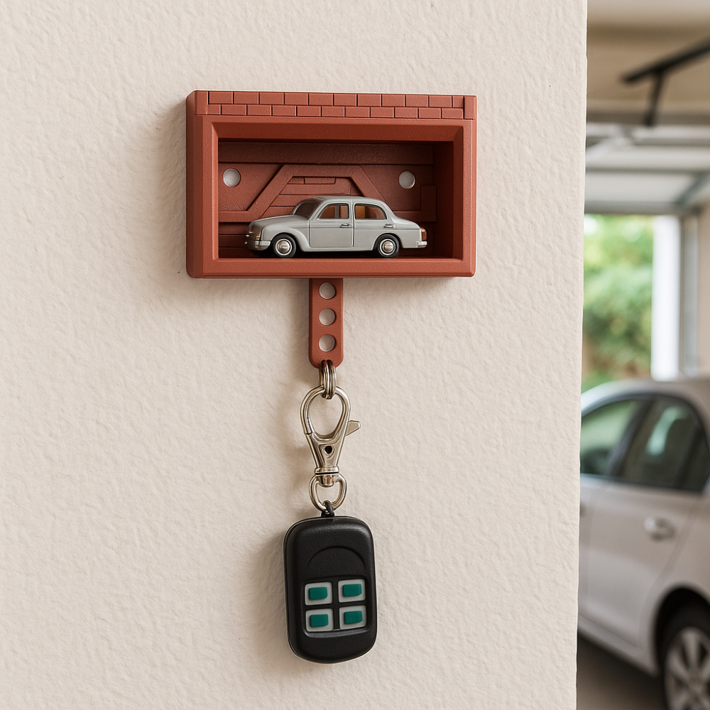 Car Key Storage Rack Creative Car Garage Key Holder, Wall Mount Rack | Inspire Uplift