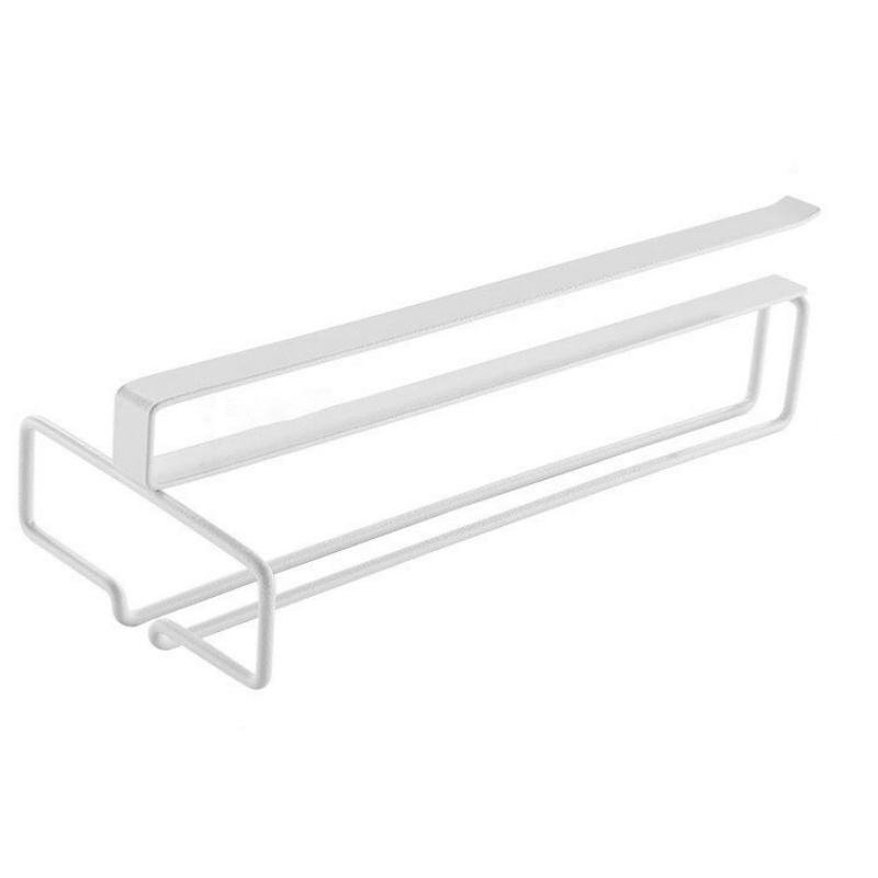 Wine Glass Hanging Holder, Metal Goblet Storage Rack, No Drilling Bar Wine-Cup Shelf for Kitchen Cabinet
