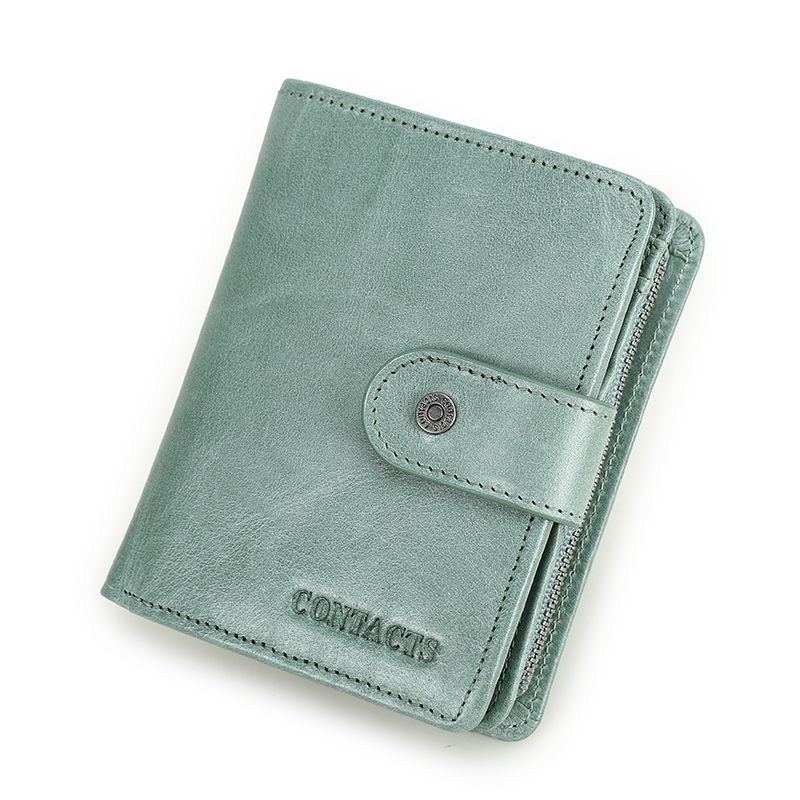 Premium Genuine Leather RFID Wallet for Men with Coin Pocket Card Holder