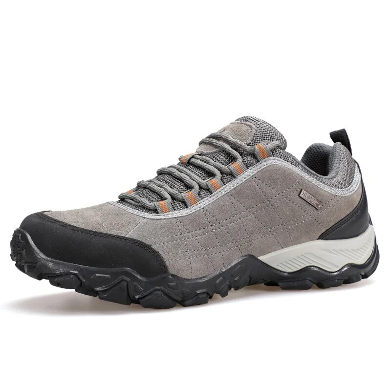 Leather Mens Hiking Shoes Winter Trekking Climbing Sneakers Durable Outdoor Work Boots