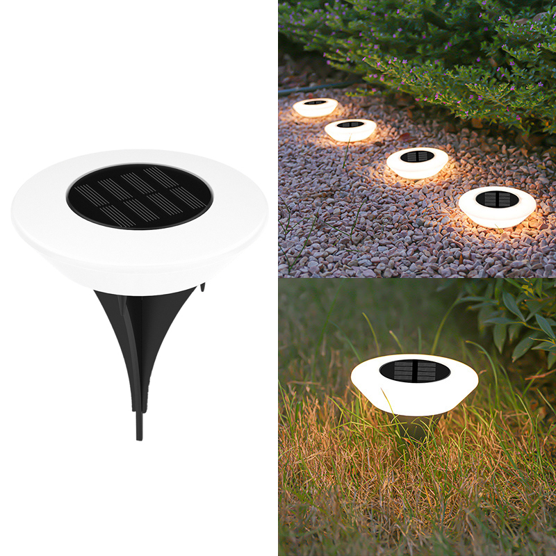 LED Solar Ground Lights Waterproof Outdoor Garden Pathway Decor