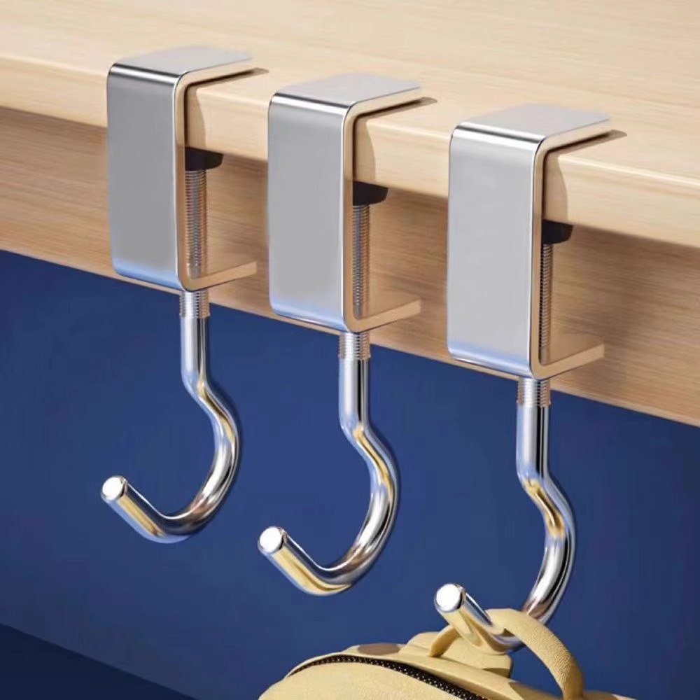 Steel Table Hooks – Non-Destructive Installation for Desks | Inspire Uplift