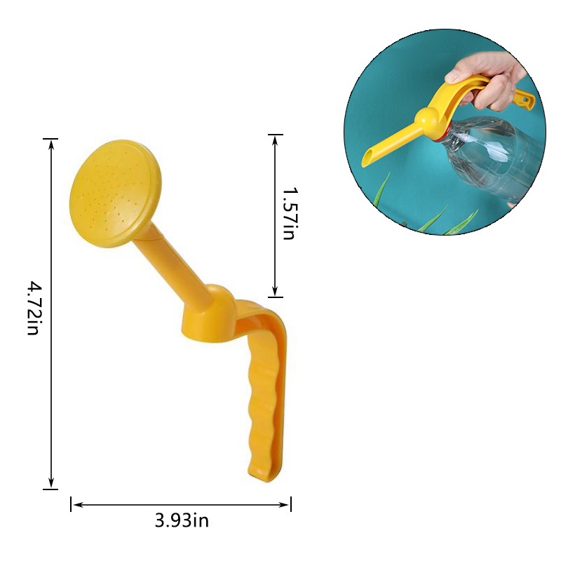 Dual-Function Handheld Plant Watering Spray Bottle for Seedlings Garden Care