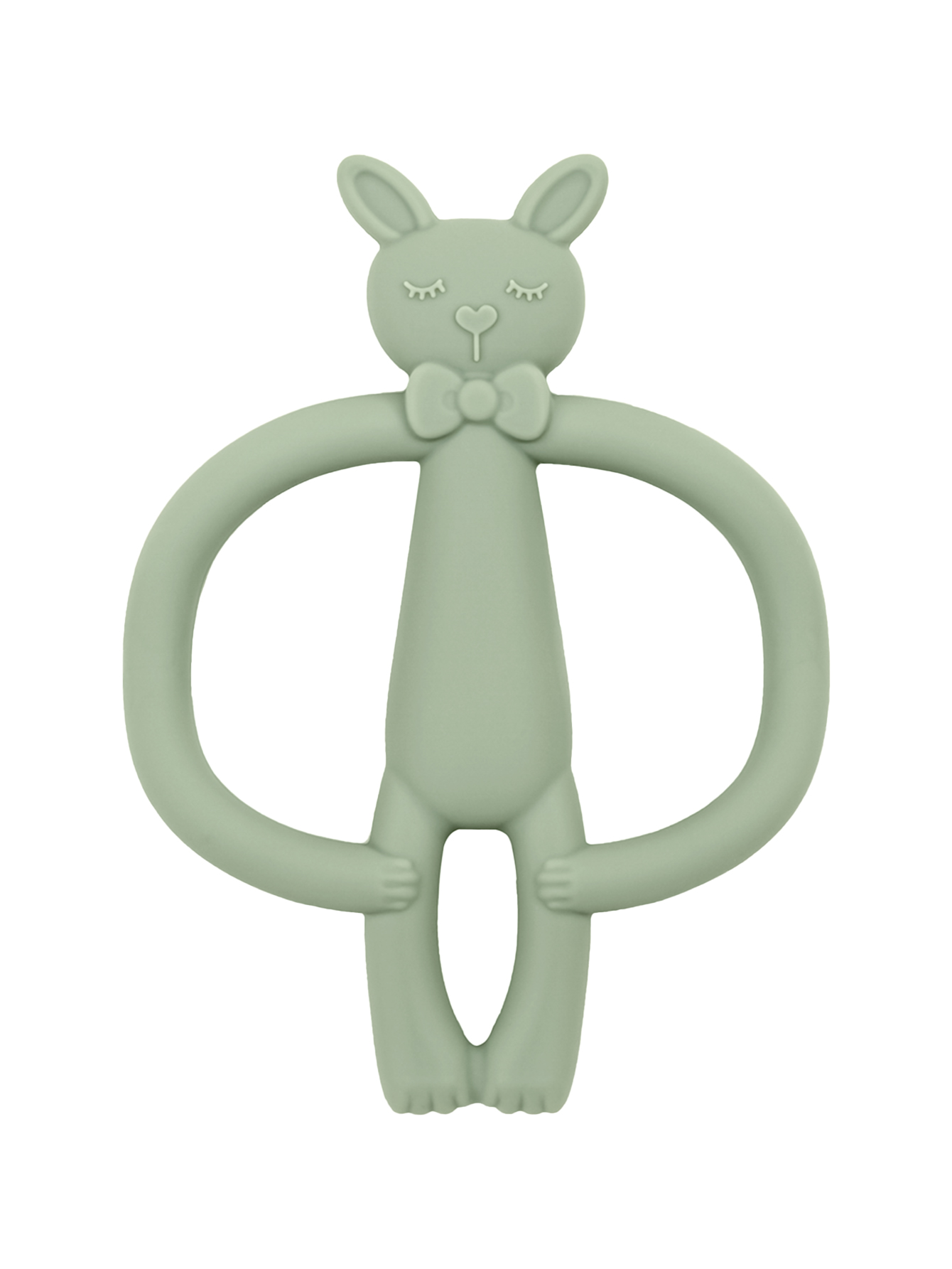 Toys Teething Infant Chewing Toy, Color Kids Silicone Teether, Gifts Newborn Cartoon Rabbit Teether