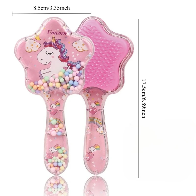 Kids Hair Brushes Hairdressing Comb for Children Adult Hair Care, Cartoon Animal Baby Combs, High Quality Anti-knot