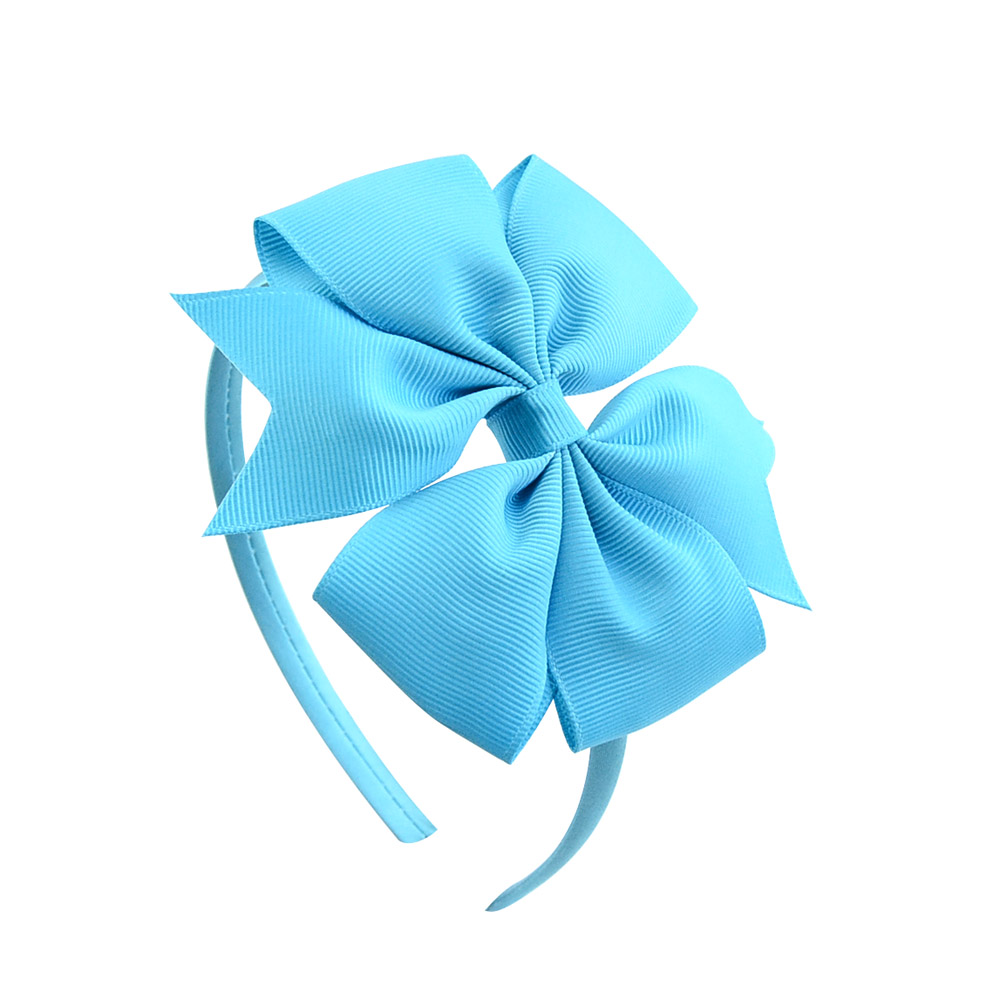 Handmade Hair Bows for Baby Girls Cute Bowknot Headband Headwear