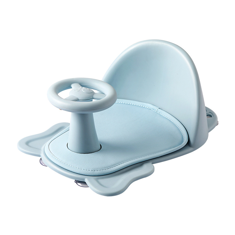 Safety Bathtub Pad, Baby Tub Seat, Anti Slip Infant Shower Chair for Newborns