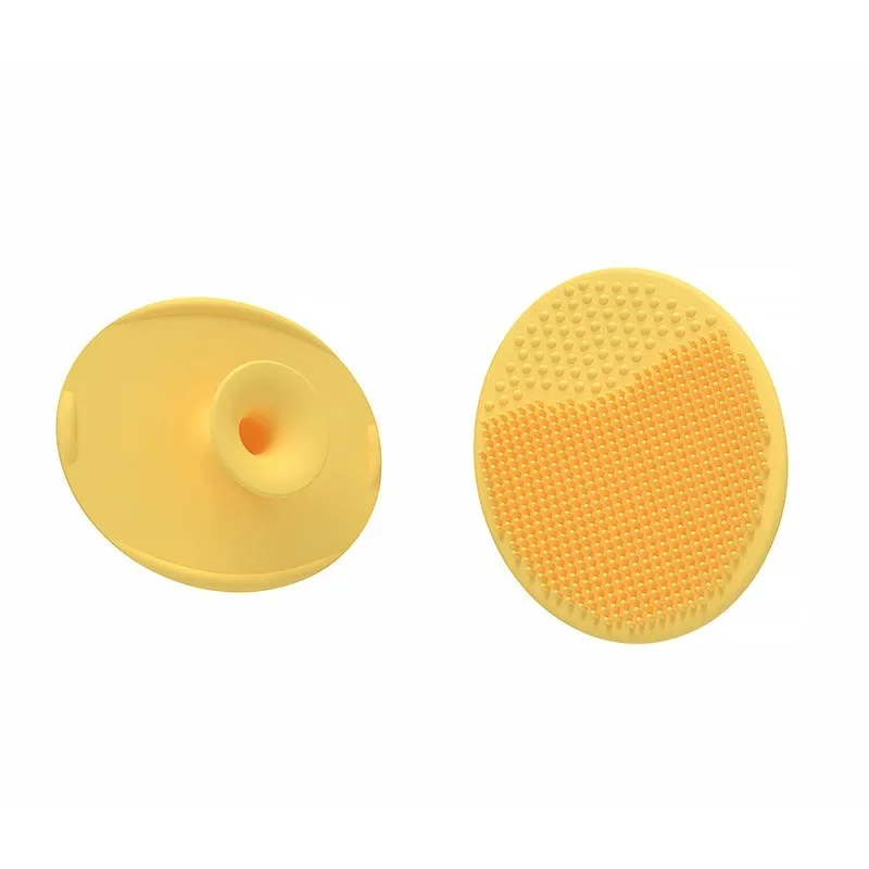 Baby Silicone Shampoo Brush, Newborn Hair Dirt Remover, Gentle Bath Brush