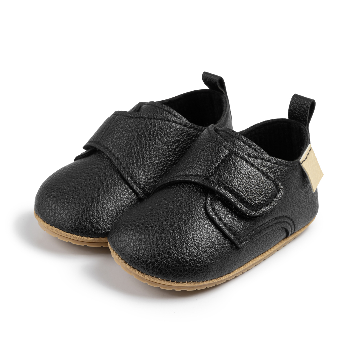 Classic Multi-color Baby Casual Shoes, New Retro Leather, Rubber Bottom Non-slip Spring Infant Walkers