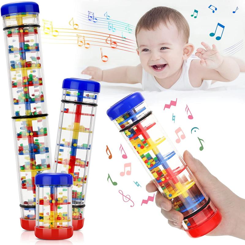 Baby Rain Stick Shaker Rattle Musical Toy for 6 to 12 Months | Inspire ...