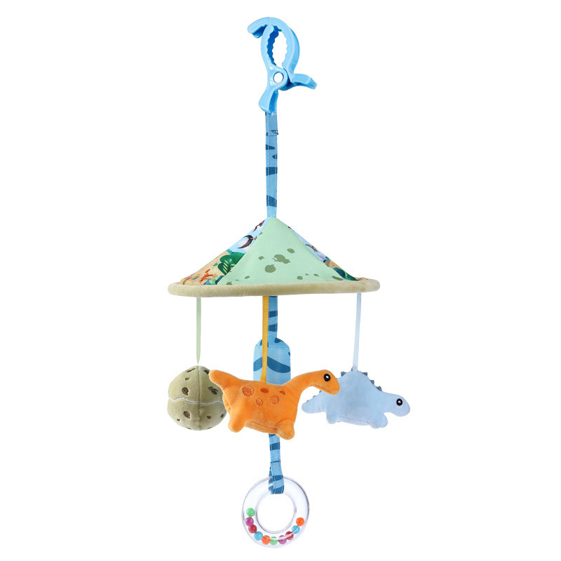 Crib Hanging Music Box Infant Rattle With Toy Bracket, Bed Bell Car Seat Toy For Newborn Baby Girl and Boy Gifts