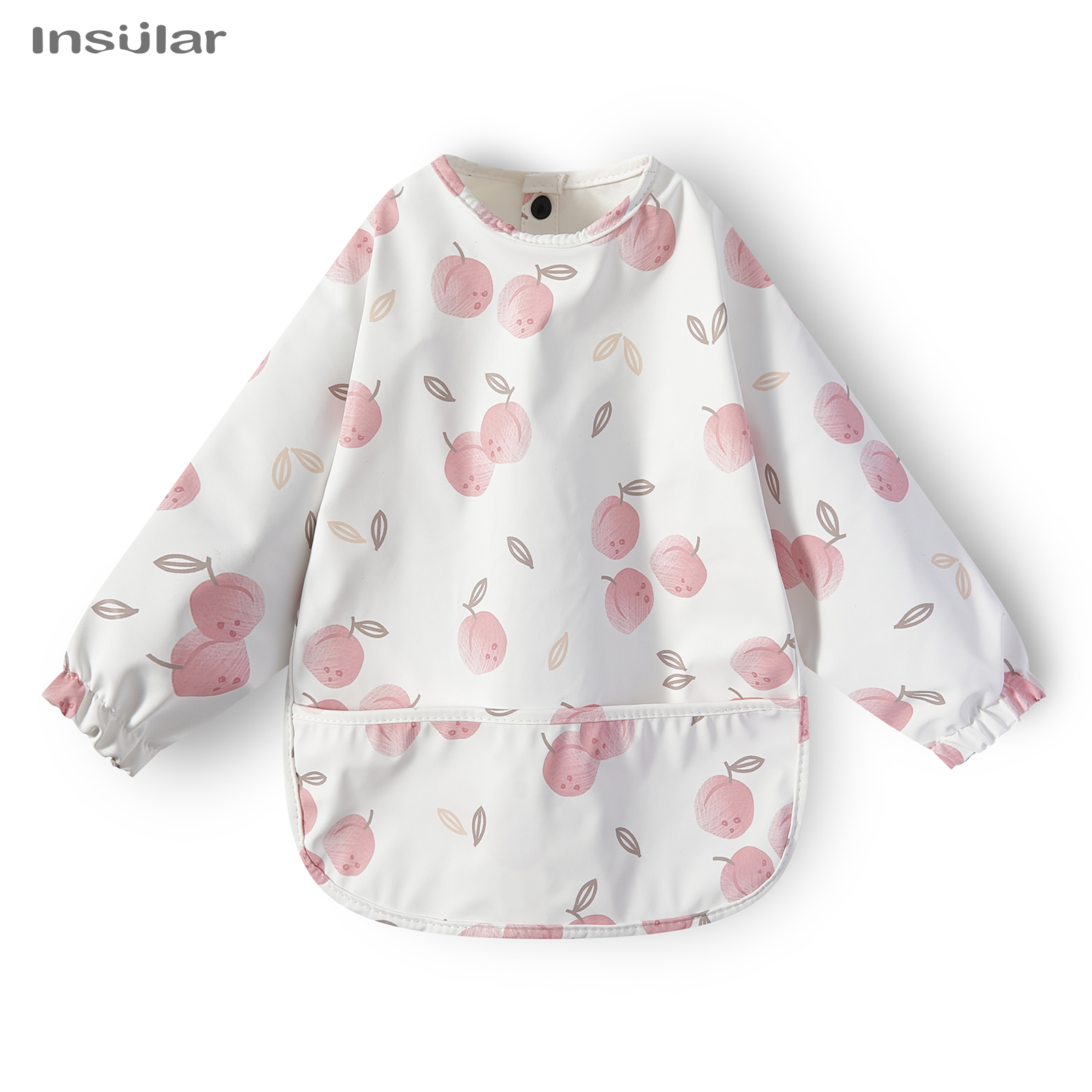 Waterproof Long Sleeve Bibs Aprons, New Baby Bib with Pocket for Feeding, Accessories Bibs for Children
