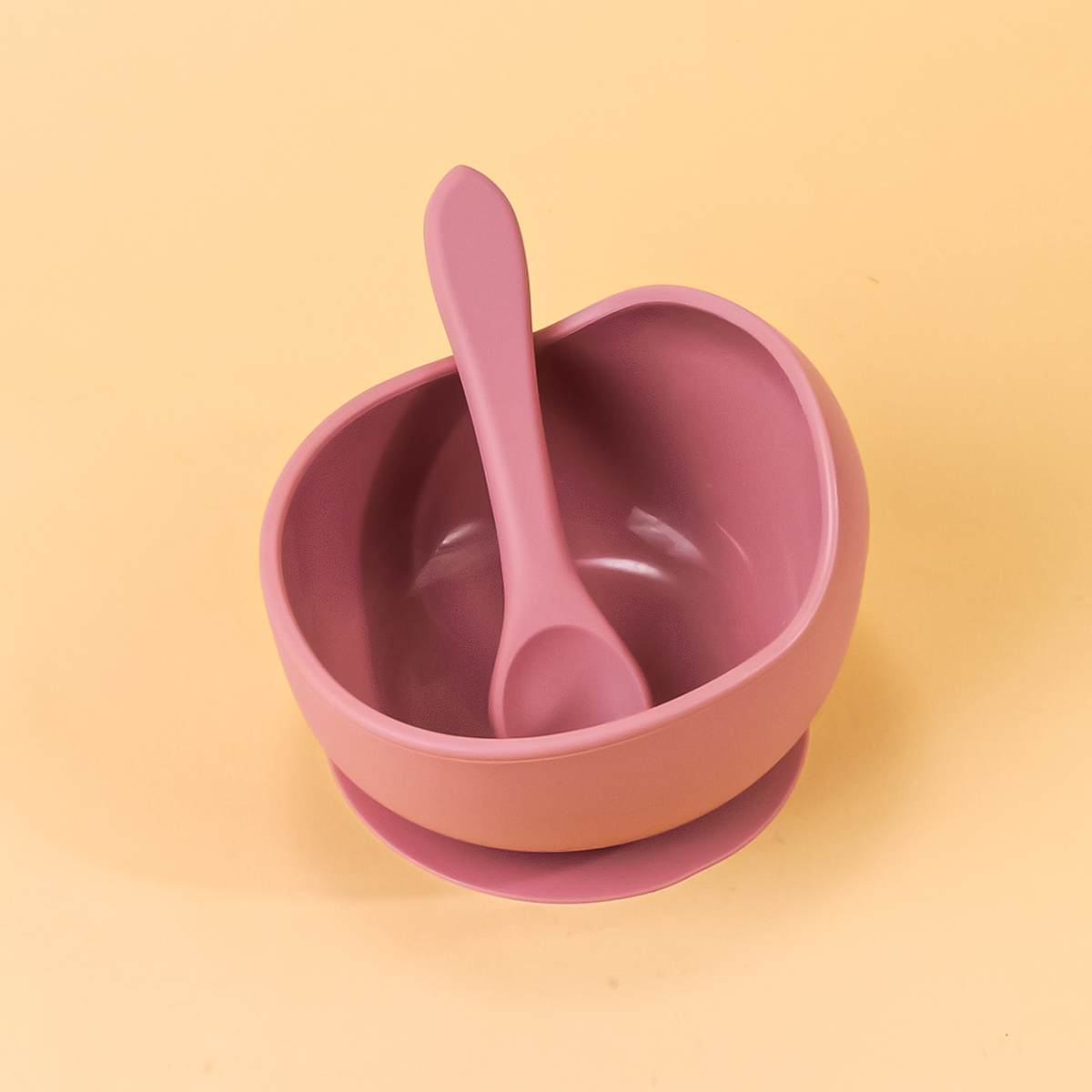 Silicone Sucker Bowl for Infant Feeding, Baby Training Bowls, Learning to Eat and Supplementary Food Bowls