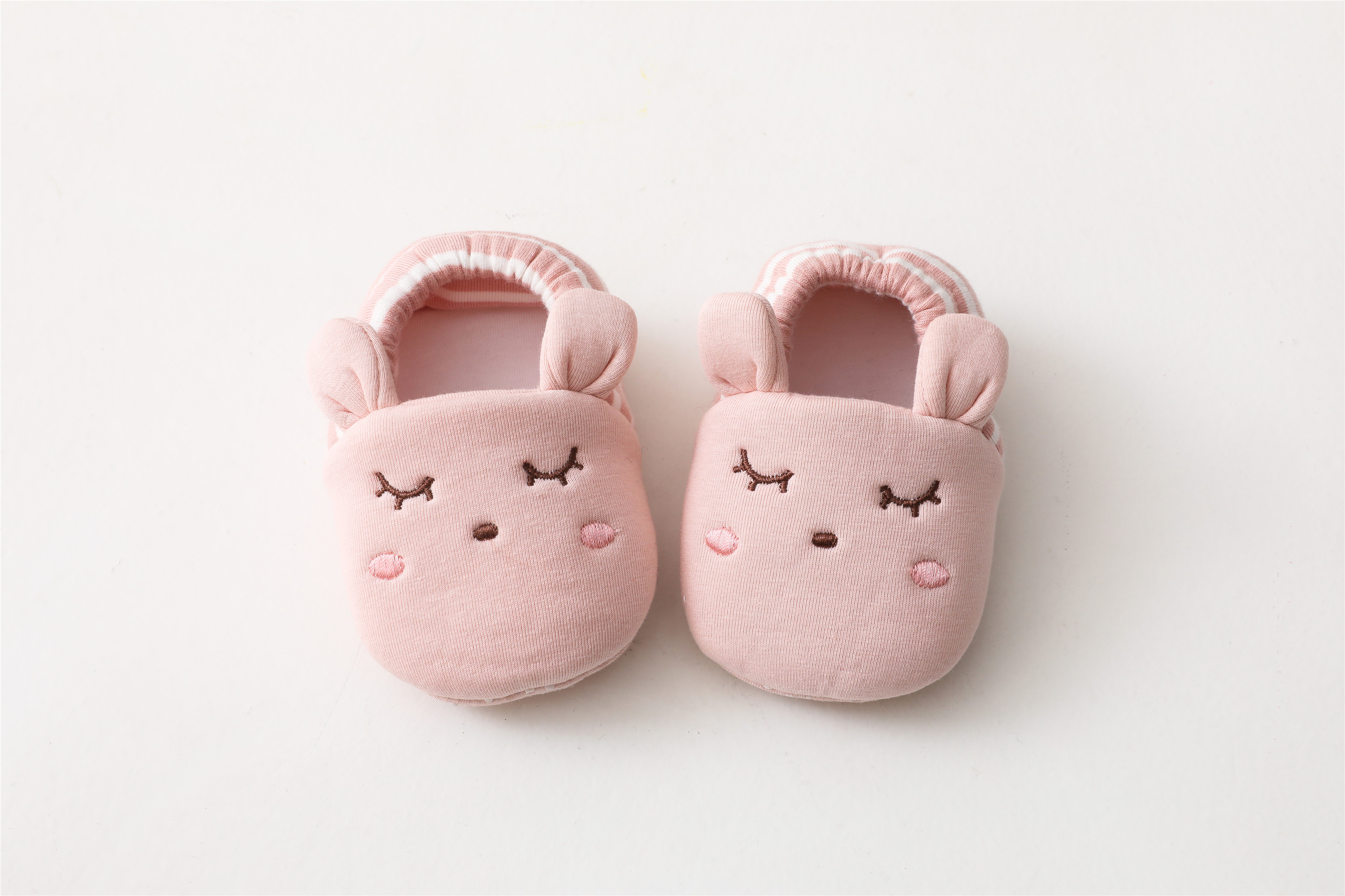 Cartoon Animals Baby Slippers, Soft Non-Slip First Walkers