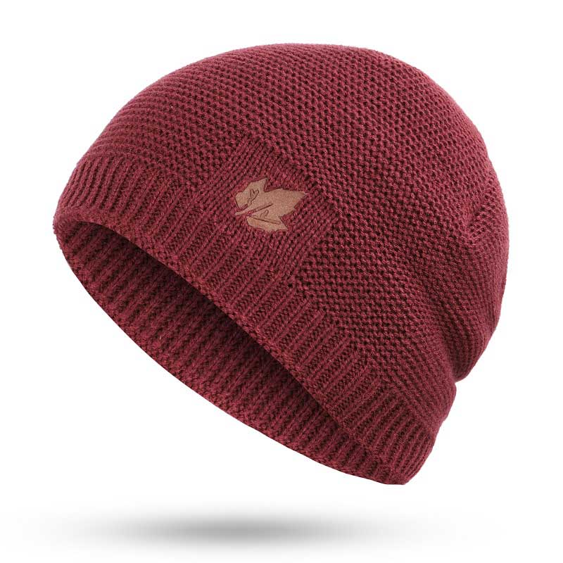 Winter ski male bone, new winter knit hats men's, women's outdoor warm, plus velvet loose caps, thickening Skullies