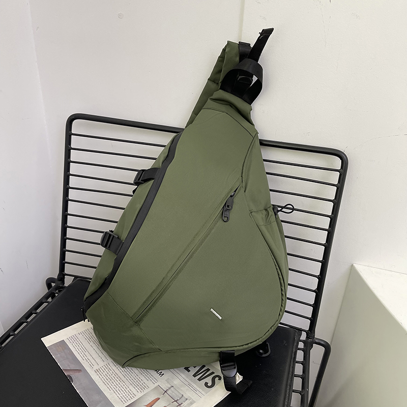 Crossbody Bag Nylon Storage Shoulder, Sling Bags for Men Large Capacity, Man Chest Bag Casual Travel Unisex