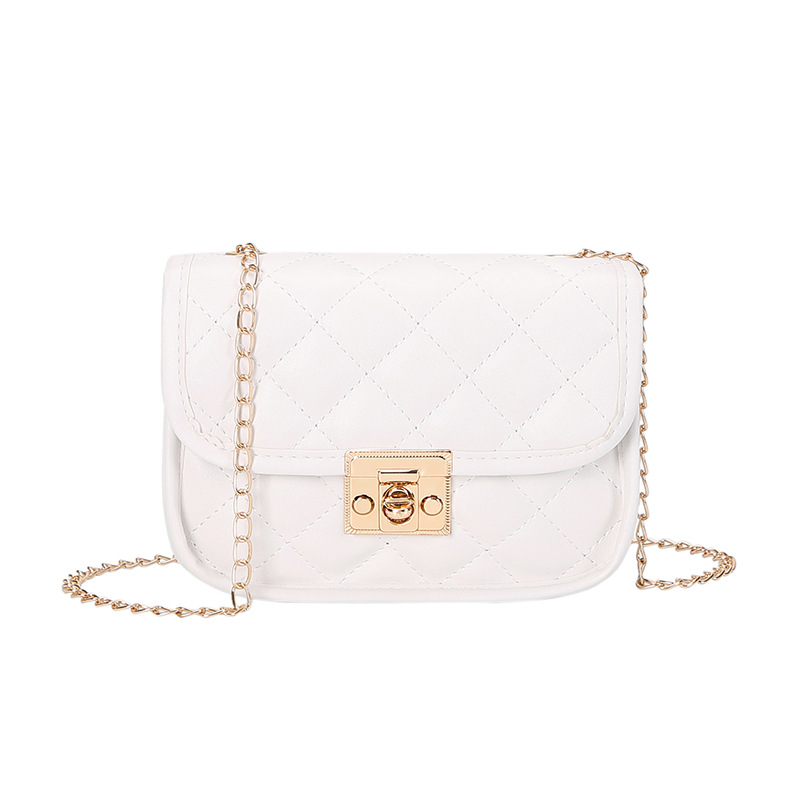 Ladies Bags Trendy Women's Bag, New Embroidered Bag, Cross border Small Square Bag, Fashion Chain Bag