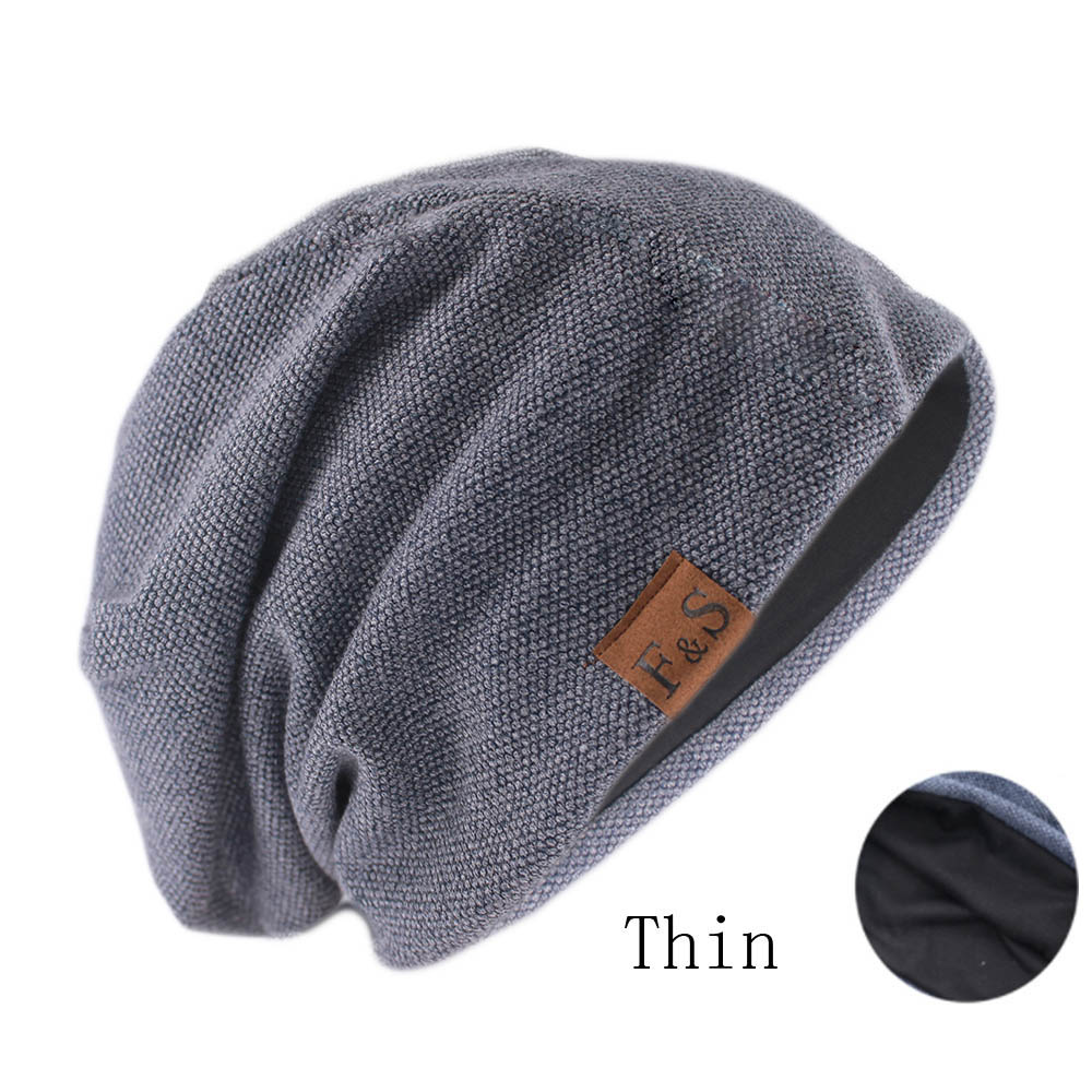 Spring Casual Soft Turban Hats, Fashion Bonnet Hat For Men And Women, Autumn Knitted Skullies Beanies Hip Hop Beanie
