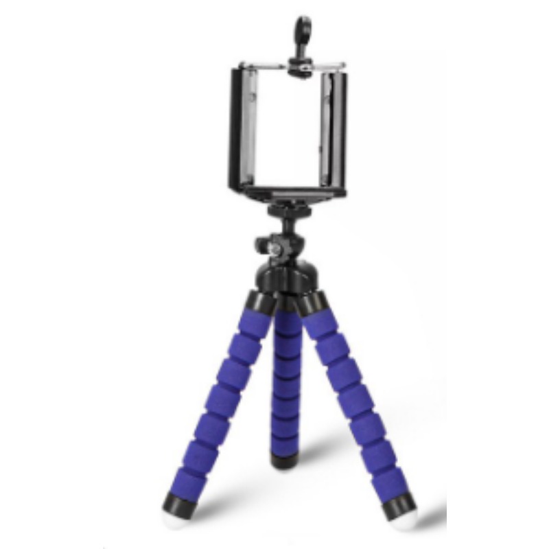 Universal Lazy Phone Holder - Sponge Octopus Tripod with Portable Camera Clip for Hands-Free Convenience