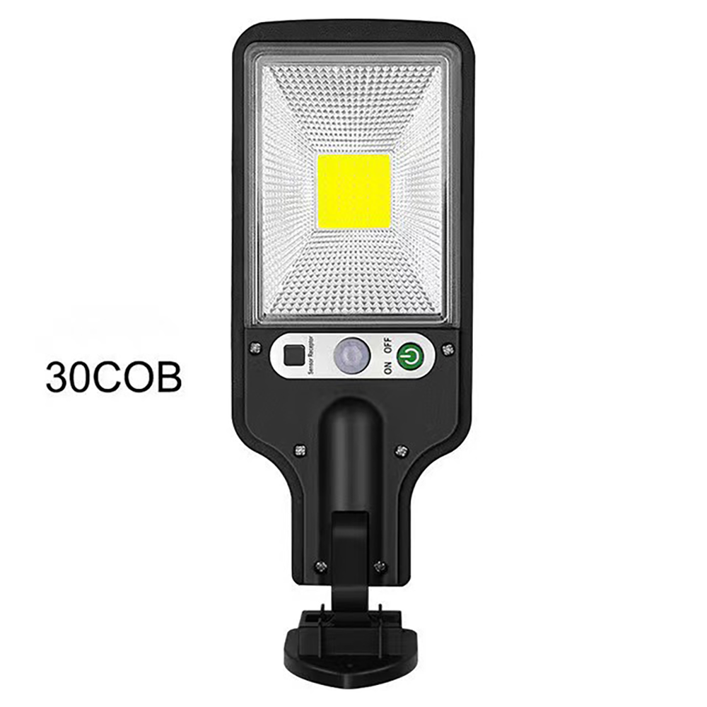 Waterproof Solar LED Wall Light with Human Body Sensor, Modes, Ideal for Gardens, Garages, and Courtyards