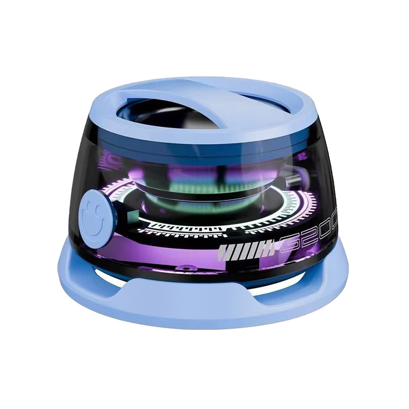 Mini Sound Box Hours Playback, RGB Lighting Magnetic Speaker, Portable Bluetooth Speaker, Phone Holder