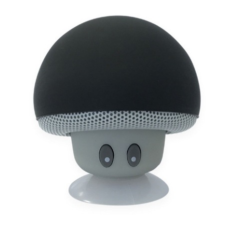 Mushroom Shape Cute Cartoon Bluetooth Speaker, Mini Dustproof Suction Cup, Birthday Gift for Kids and Women