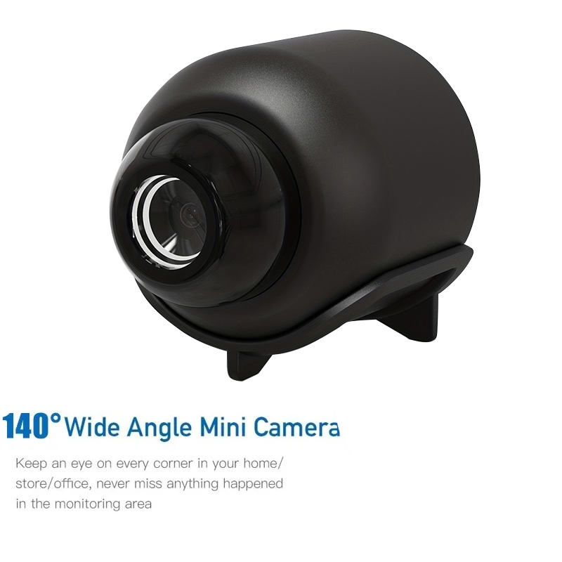 Clear New Mini Camera, Lightweight Portable Surveillance, Wireless WiFi Camera with Motion Detection and Night Vision
