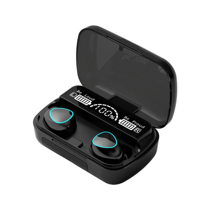 Wireless Earpods, Noise Cancelling Sports Bluetooth Headphones with Microphone