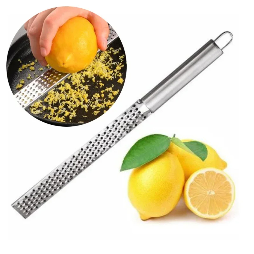 Stainless Steel Garlic Grater, Handheld Cheese Grinder, Vegetable Fruit Grinder, Lemon Zester, Ginger Cheese Grinding