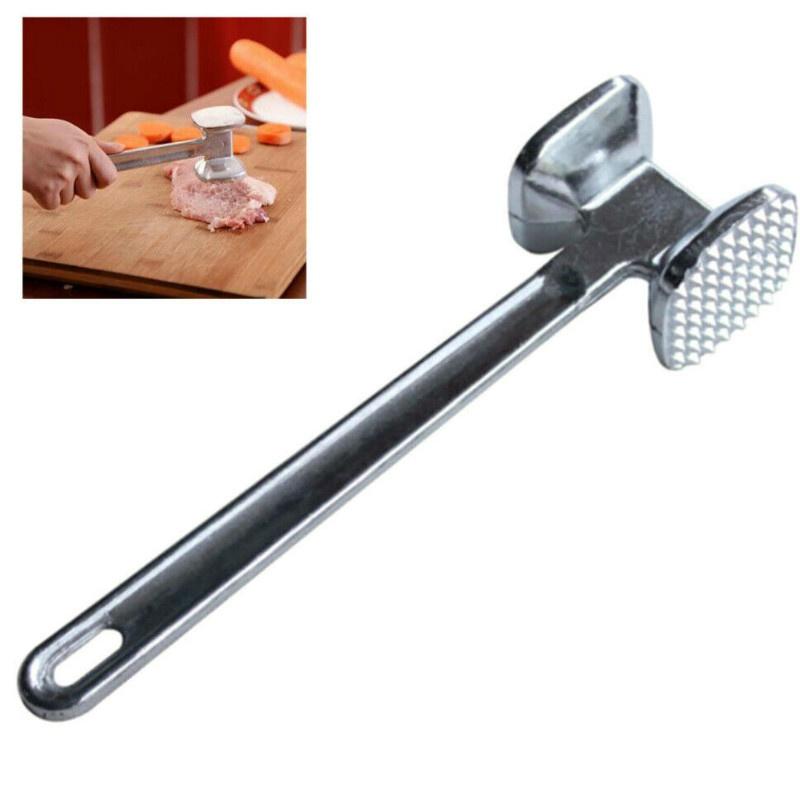 Zinc Alloy Meat Tenderizer, Hammer Mallet Tool for Pounding Steak, Chicken, Pork Meat