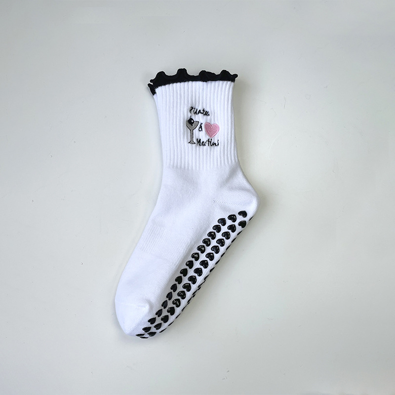 Backless Yoga Socks Women, Silicone Anti-Slip Pilates Fitness Socks, Ballet Sports Socks for Gym, Indoor Dance