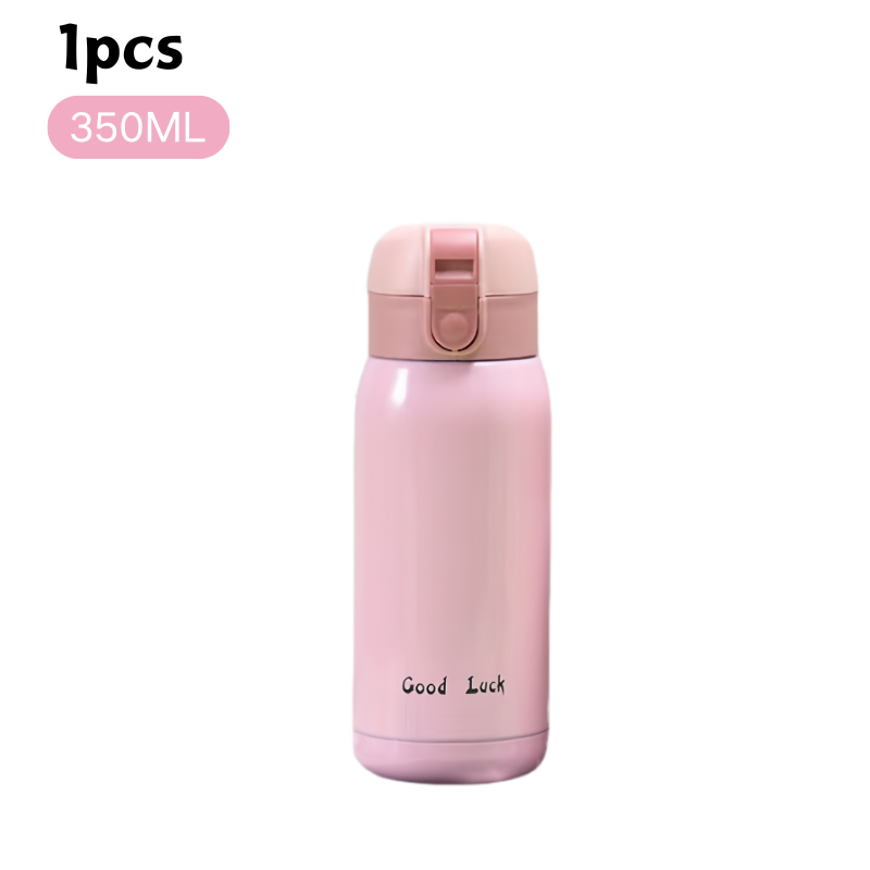 Stainless Steel Thermal Coffee Mug, Cute Mini Thermos, Portable Vacuum Flask, Insulated Water Bottle