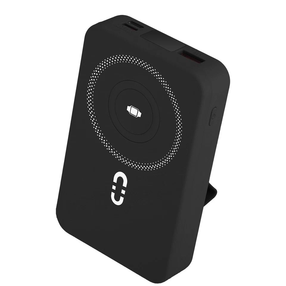 Portable Power Bank, Fast Charging, MagSafe Wireless Charger for iPhone, AirPods, iWatch