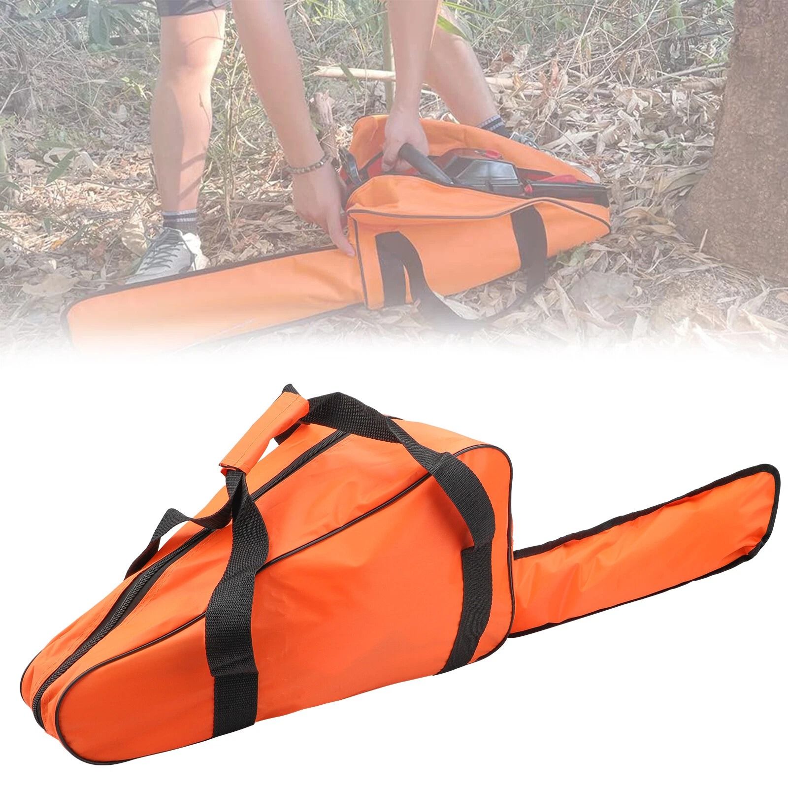 Waterproof Chainsaw Carrying Case, Fits Saw, Heavy-duty Oxford Storage Bag for Safe and Convenient Transport