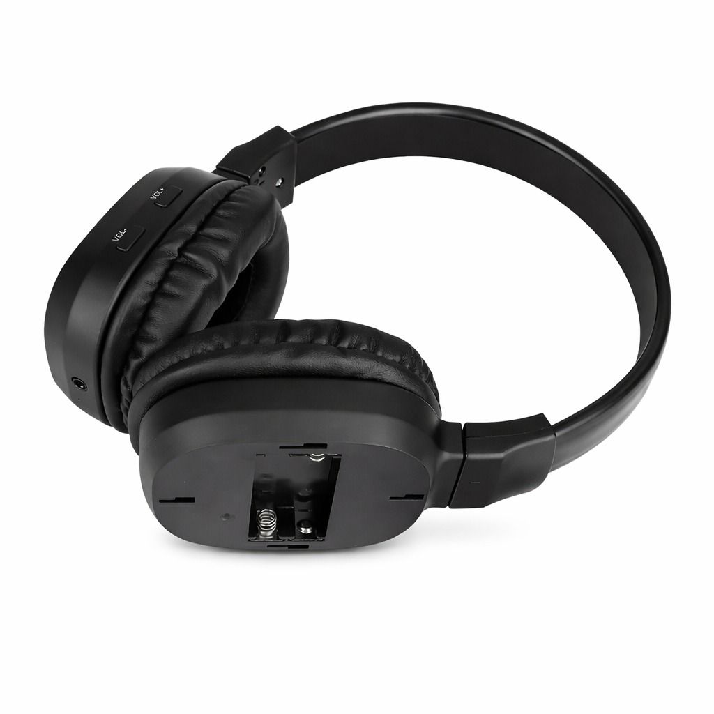 Stereo Super Bass Wireless FM Radio Headset, Foldable Over-Ear Headphones