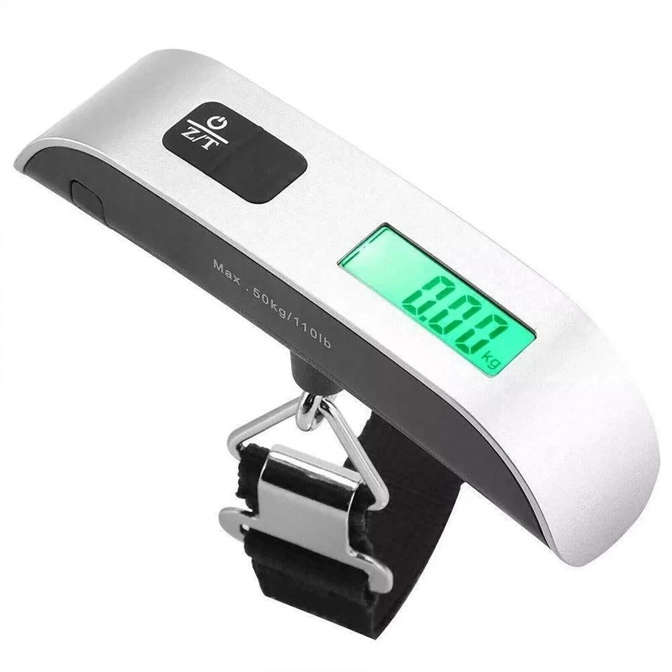 Travel LCD Digital Luggage Scale, Portable Hanging Weight Scale, Compact and Precise for Travel