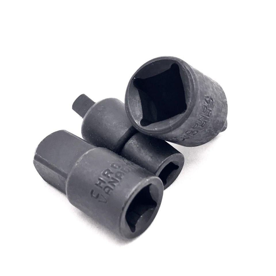 Drive Ratchet Socket Adapter Reducer Set, Air Impact Tool, Chrome Vanadium Steel