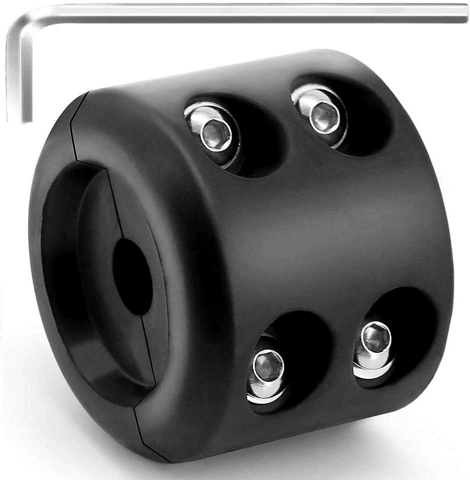 Heavy Duty ATV UTV Winch Stopper, Waterproof Rubber Rope Hook Protector, Compatible with Synthetic